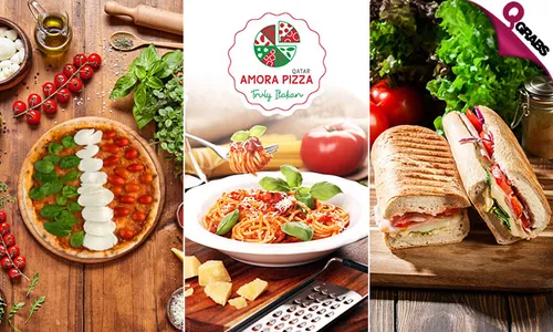 Open Voucher: Pizzas, Pastas, & More at Amora Pizza!